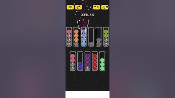 Ball sort puzzle level 410 #ballsortpuzzle