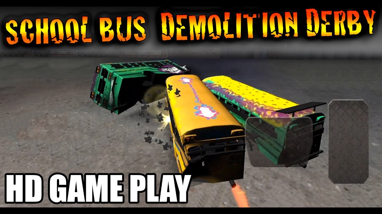 School Bus Demolition Derby  Jogo de carro, Demolition derby, Derby