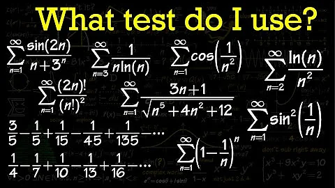 What series convergence test do I use?