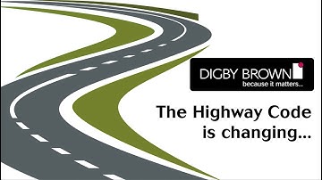Highway Code Changes - 29 January 2022