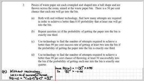 MM15 Review Questions Binomial Distribution