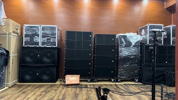 Mời anh em nghe thử đề mô loa array kép Tpa kiva 920 với bản nhạc remix..