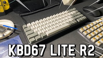 The ULTIMATE THOCK experience - KBD67 Lite R2 Build and Review