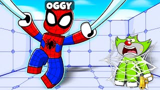 Oggy Playing As SPIDERMAN To Troll Jack In Roblox Rivals ! screenshot 2