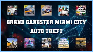 Popular 10 Grand Gangster Miami City Auto Theft Android Apps screenshot 1