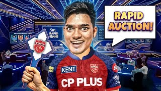 I DID RAPID AUCTION WITH PUNJAB KINGS! 🔥(RC SWIPE) screenshot 4