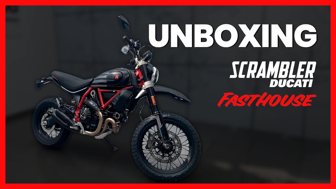 Scrambler Desert Sled Fasthouse 21 Unboxing Ducati Madrid Youtube