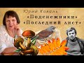 &quot;ПОДСНЕЖНИКИ&quot; &quot;ПОСЛЕДНИЙ ЛИСТ&quot; - онлайн чтения рассказов Юрия Коваля.