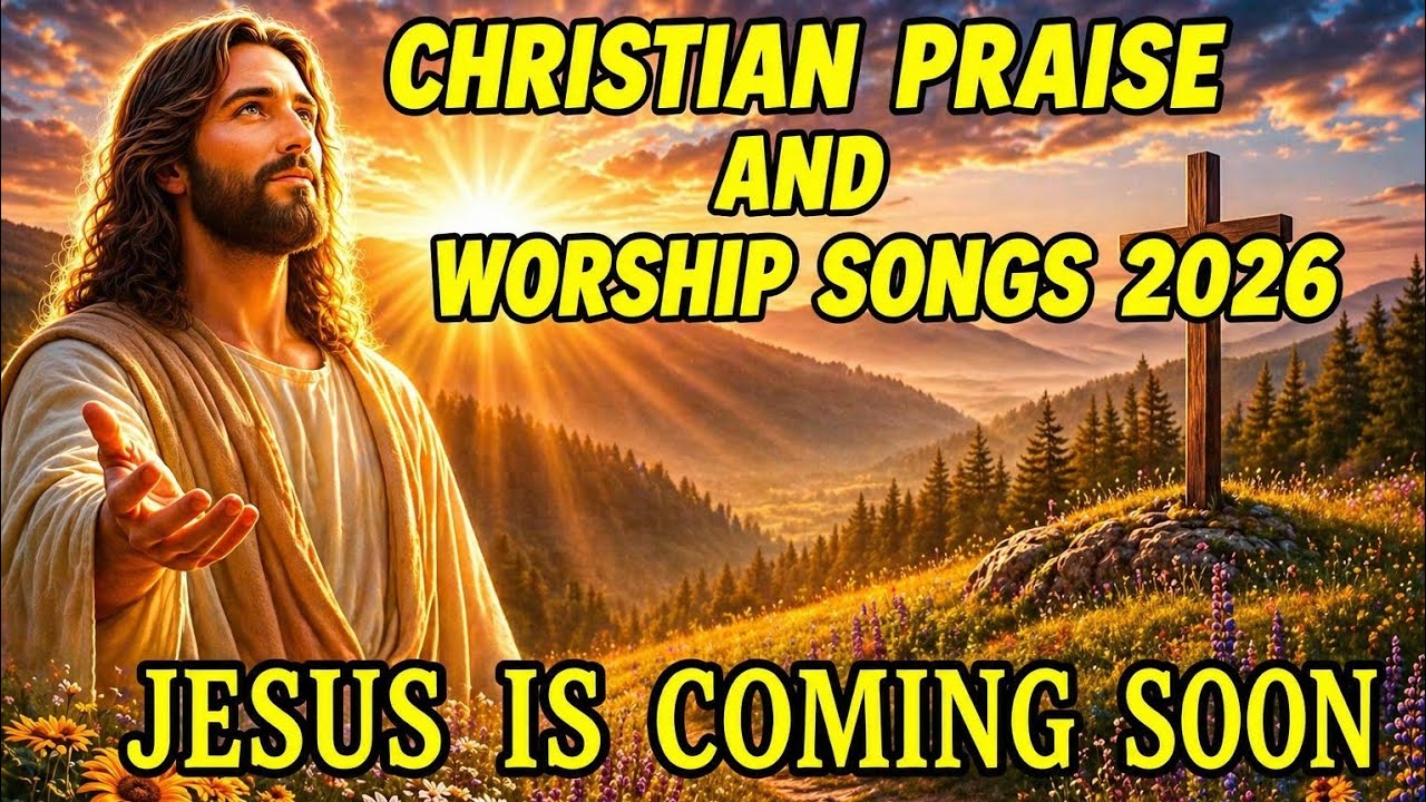 JESUS IS COMING SOON / CHRISTIAN WORSHIP SONG 2026 WITH LYRICS - YouTube