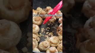 This Garlic Mushrooms has a SECRET Ingredient #youtubeshorts #shorts #recipe