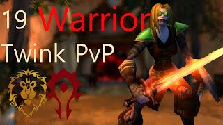 Vampkid - 19 Warrior Twink  PvP - WoW Classic