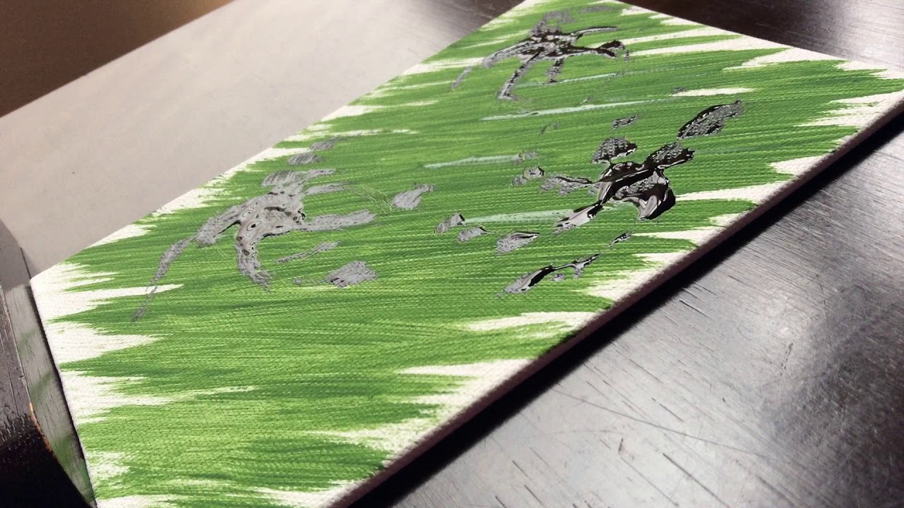 I am done with my review... of Dollar Tree Acrylic Paint and Canvas