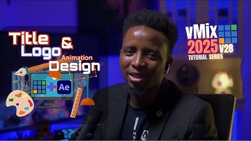 How to Design Animated Titles & Logos in vMix | After Effects + GT Designer Tutorial (2025)