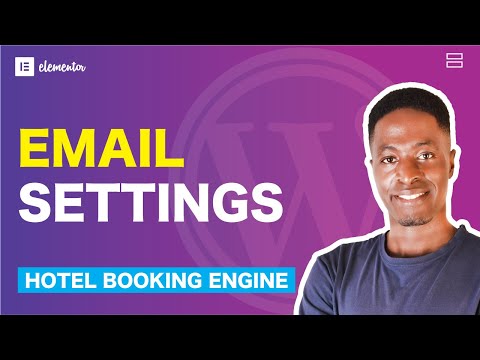 MotoPress Hotel Booking Engine Email Settings
