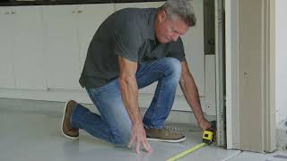 How To  Installing A Garadry Garage Door Threshold Seal