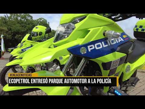 Ecopetrol entrega parque automotor a la Policía