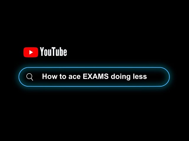 5 Rules to Ace Exams (While Doing Less) class=