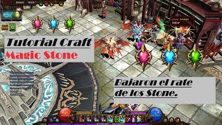⚡ Bajo el rate de las Magic Stone ⚡ Crear Magic Stone ⚡ Mu Online Webzen S18.2