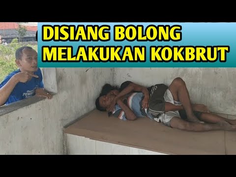 NGINTIP SEPASANG ODGJ LAGI T1DUR BERDUAN DIPOS SATPAM