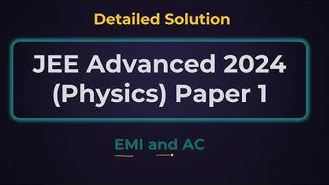 JEE Advanced PYQ | The circuit shown in the figure contains an inductor 𝐿, a capacitor 𝐶0