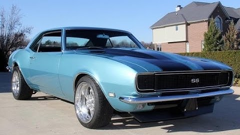 1968 Chevrolet Camaro Test Drive Classic Muscle Car for Sale in MI Vanguard Motor Sales