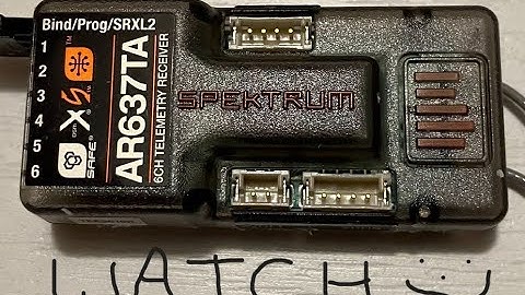 HOW TO USE SPEKTRUM AR637TA SMART RECEIVER IN ANY PLANE FORWARD PROGRAMMING 2 AIRPLANES 1 RECEIVER