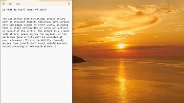 All about Cross Site Scripting (XSS) attacks and solving few challenges…