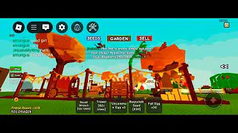 Grow a garden (my account)