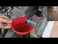 تغيير زيت الفتيس أو الجير بطريقة سهلة نيسان صنى How to flush transmission fluid nissan versa