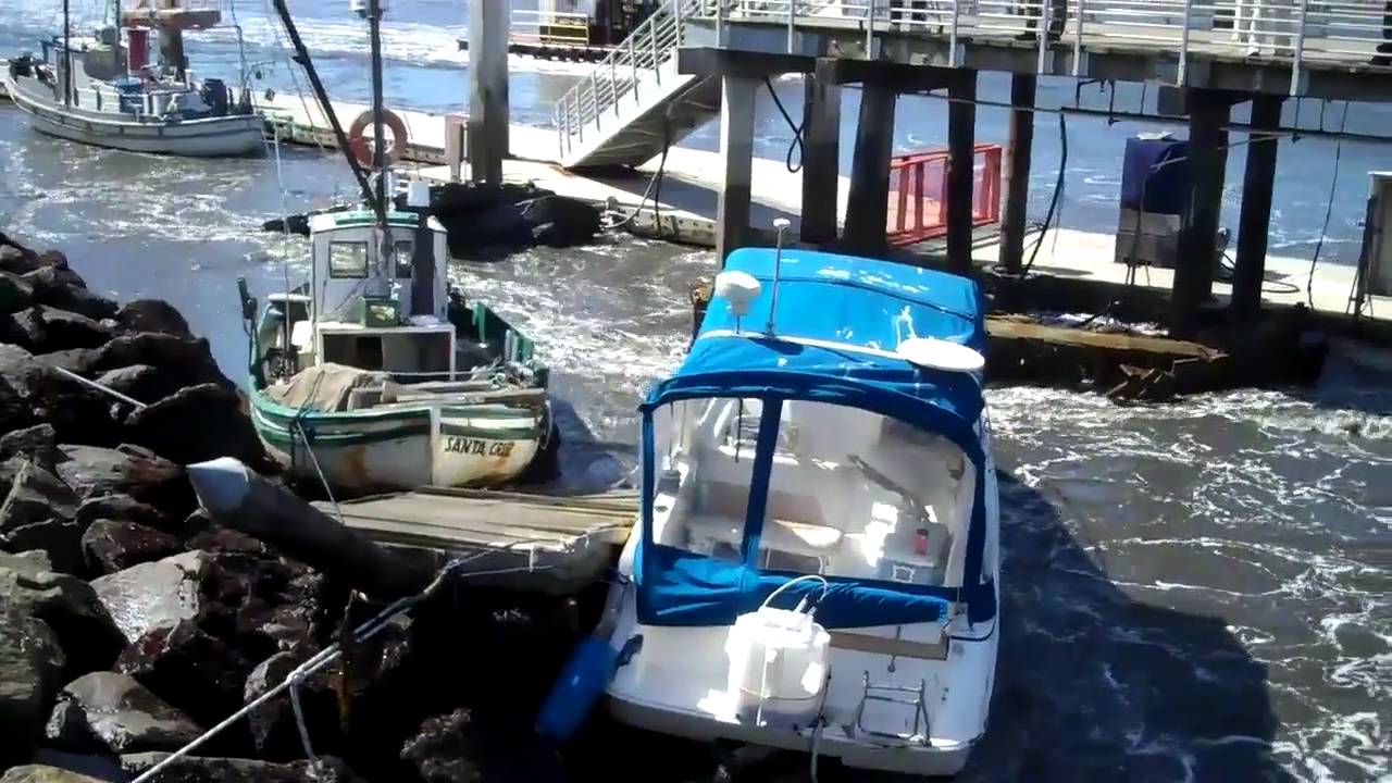 Tsunami Santa Cruz Harbor 3-11-11