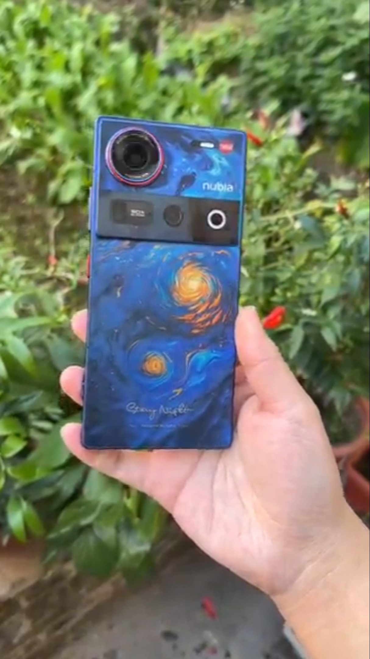 Nubia Z70 Ultra's 1.5K true full screen has a very good visual impact. Nubia z70ultra Nubia is too