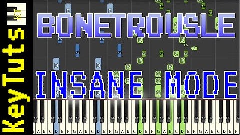 Learn to Play Bonetrousle from Undertale - Insane Mode