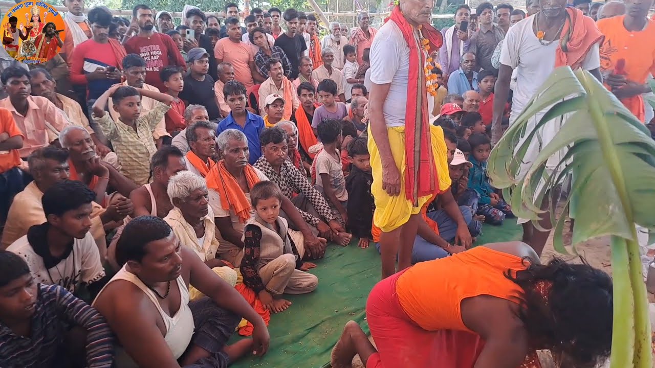 जय माता दी भाग 4 कमला पूजा मगर तू गांव भाग  दरभंगा जिला झूमर गायक कलाकार ललित गुरुजी 9359383677📲