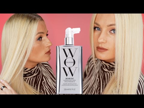 Dream Coat Review by Color WOW / How To Get Glass Hair 