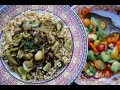 Peeled Wheat Pilaf with Mushrooms Recipe - Heghineh Cooking Show