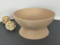 BambuLab X1C | Live 3D Printing | Modern Designer Bowl