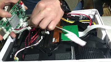 How to replace motherboard for Vivicine M5 Projector