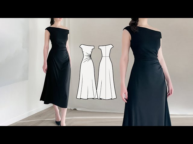 How to Sew the Perfect Little Black Dress: Step-by-Step Tutorial + Holly Sewing Pattern - YouTube How to Sew the Perfect Little Black Dress: Step-by-Step Tutorial + Holly Sewing Pattern - YouTube