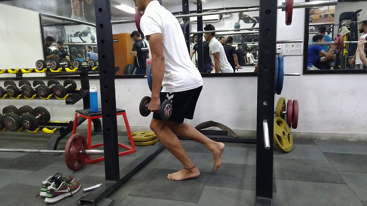 Single leg quarter squat isometric hold - YouTube