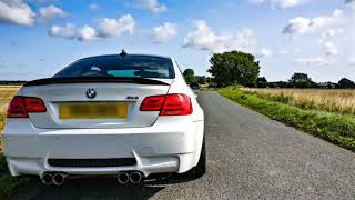 BMW E92 M3 Cold Start - 2 pipe exhaust mod