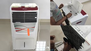 Sansui 37 L Air Cooler with ice chamber demo ( zephyr 37 ) by Kiron V K 52,567 views 2 years ago 4 minutes, 30 seconds