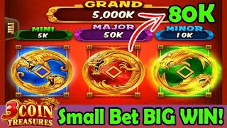 3 Coin Treasures Demo Session - 80K Outcome Jili Games Review 2025