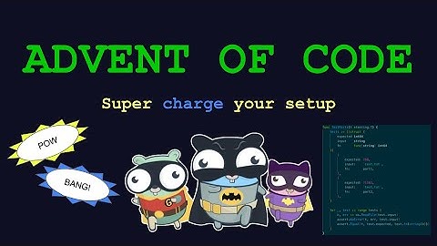 Golang | Advent Of Code Setup