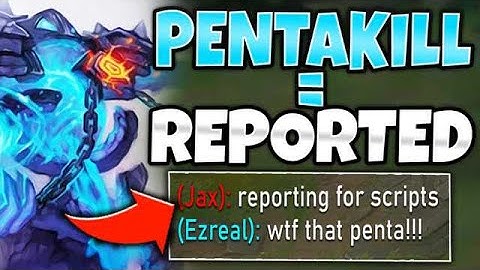 #1 XERATH WORLD GETS REPORTED FOR SCRIPTS AFTER A 1V5 PENTAKILL! - League of Legends