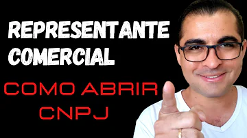 Qual tipo de CNPJ para representante comercial?