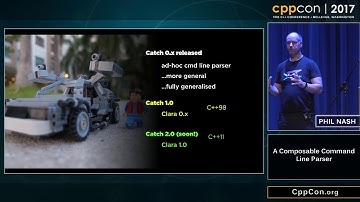 A Composable Command Line Parser - Phil Nash [ CppCon 2017 ]