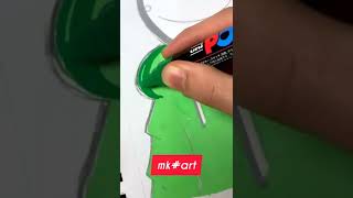 Drawing Dream using Posca Markers! #shorts#mkart#subscribe