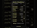 قیمت طلا و سکه امروز چند شد 1404 11 29 11 33