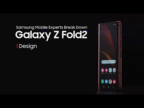 [Video] Samsung Experts Explain the Galaxy Z Fold2 : Design