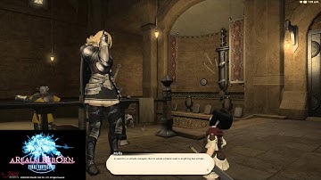 FFXIV ARR - GLD Quest Lv.01 -  Way of the Gladiator